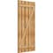 Ekena Millwork Spaced Board-n-Batten Shutters w/Z-Bar, Rough Sawn Western Red Cedar, 28 7/8W x 59H, PR RBS06Z29X059RWR - alternate 5
